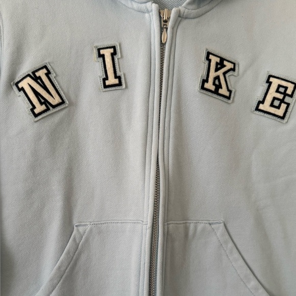 💥Nike Light Blue Hoodie Jacket - Picture 2 of 5